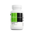 DAVINCI Laboratorios Vitamina D3 5000 UI - Suplemento dietético para apoyar dientes y huesos saludables, función cardiovascular y salud inmunitaria* - con 5000 UI por servicio - Gluten-Free - 120 cápsulas