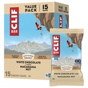 CLIF BAR - Energy Protein Bars - White Chocolate Macadamia Nut - Hecho con avena orgánica - Energy Bars - Non-GMO - (15 Pack)