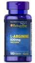 Pride de Puritan L-Arginine 500 mg, Heart Health Support, 100 Conde
