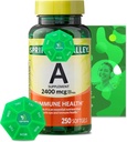 Vitamina A Suplemento 2400 mcg, 250 Softgels con vitaminas y minerales exclusivos en el aglomerado - A a Z - Mejor guía de ligto
