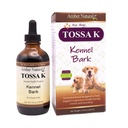 Amber NaturalZ Tossa K Kennel Bark Suplementos herbarios para perros y cachorros  Canine Herbal Blend for Respiratory Health Silencio 4 Fluid Ounce Glass Bottle ← Ingredientes de origen mundial ← Made in the USA