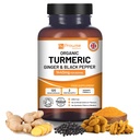 Curcumina Turmérica 1440mg con Pepper Negro &amp; Ginger I 120 Vegan Turmeric Capsules High Strength (2 Month Supply) Hecho en el Reino Unido por Prowise Healthcare