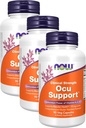 AHORA Suplementos, Ocu SupportTMwith FloraGLO® Lutein, Plus Vitaminas A, C y E, 90 cápsulas Veg (Pack of 3)