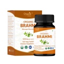 Brahmi 120 Tablets – USDA Organic Bacopa Monnieri Supplement – Supports Focus, Calm &amp; Memory – Herbal Nootropic*