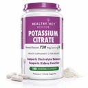 SaludyHey Nutrición Potasio Citrate 730mg - Vegetal Capsules 120 Cuenta (Pack of 1)