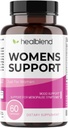 Complejo de Apoyo a las Mujeres Fórmula Avanzada - Suplemento de Apoyo Femenino para Flashes calientes, Suelos nocturnos, Síntomas de Perimenopausa y Menopausa - Regulación hormonal Naturalmente - 60 cápsulas