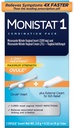 Monistat 1 Día Tratamiento de la Infección de la Levadura para Mujeres, 1 Miconazol Ovule Insertar &amp; Monistat Externo Anti-Itch Cream Bundle