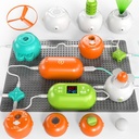 SNAEN Circuits for Kids 4-8 8-12 - Science Kits for Kids Age 5-7 8-10, Over 300 Projects, 31 Parts, Electronics Exploration Educational Gifts for Kid Boy Girl Ages 3 4 5 6 7 8 9 10 11 12