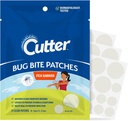 Cutter Bug Bite Patches Itch Relief Hydrocolloid Patches for Kids &amp; Adults, Absorbs Fluids, Helps Heal, Prevents Scratching, Mosquito Itch Relief, Hydrocortisone &amp; Suction Tool Alternative, 51 Count
