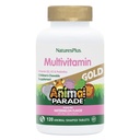 NaturesPlus Animal Parade Gold Multivitamin Children’s Chewables - Watermelon Flavor - 120 Animal-Shaped Tablets, Pack de 2 - Vitamina D3, K2 &amp; Probiotics - Vegan, Gluten Gratis - 120 Total Servings