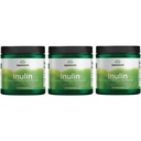 Swanson Inulin - Prebiotic Soluble Fiber Powder Promoting Digestive Health - Naturally Occurring FOS from Chicory Root Supporting Global Gut Performance - (8 oz Cada) (3 Pack)