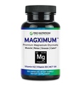 Trio Nutrición MagX Magnesio Glycinate, Vitamina D3, Vitamina K2 &amp; MCT Aceite de magnesio tóxico Chelated Complemento de Magnesio Silencioso, Relajación &amp; Recuperación
