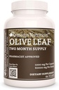 Nutrición de Remedy Hoja de Oliva Silencioso 1000 mg, 60 cápsulas veganos Suplemento dietético herbal