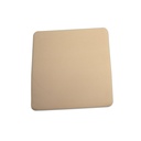Dynarex CuraFoam Vestires de espuma, no blindados, estériles, proporciona cuidados de sonido cubiertos y húmedos, usados para monederos medio a pesado, 6" x 6", 1 Caja de 10 Vestires CuraFoam