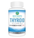 Best Earth Naturals Thyroid Support Suplemento para Mujeres y Hombres - 60 cápsulas
