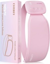 Paleta de calefacción portátil para calambres de período, malla de calefacción menstrual con control magnético de 5000mAh, 3 niveles de calor " 3 modos de masaje para calambres de período Alivio de dolor, regalo de Navidad para mujeres