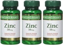 Bounty Zinc 50 mg Caplets 100 ea (Pack of 3)