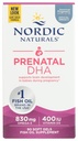 Naturales nórdicos Pro Prenatal DHA, Desarrollado - 830 mg Omega-3 + 400 UI Vitamina D3-90 Gels blandos - Apoya el desarrollo del cerebro en bebés durante el embarazo y lactancia - No GMO - 45 Servimientos