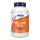AHORA Suplementos, arroz de levadura roja 600 mg, Hecho con arroz de levadura roja orgánica, 240 cápsulas de verduras