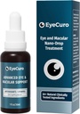 Vitamina Ojo &amp; Suplemento Mineral, Contiene Luteína, Vitamina A, Vitamina E, Vitamina C, Zeaxantina, Astazantina, Zinc &amp; Más, 30 ml