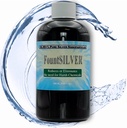 FountSILVER Fountain Water Treatment - Concentrated True Colloidal Silver - 250 mL (8.45 Fl Oz) en Amber BPA-Free Bottle