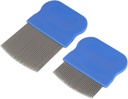 Los niños de la dosis perezosa y los huevos Comb ← Cuidado del cabello para bebé, Toddler, Adulto Silencioso Acero Inoxidable Los dientes Silencioso Pack of 2 (Short/Long)