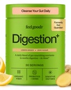 Feel Goods Gut Guardian, Fibra Orgánica, Pólvora Prebiótica, Libre de Azúcar, Herbs for Bloat, Gut Health Support, Salud Digestiva para Hombres &amp; Mujeres, No GMO, Vegan, Lemon Ginger, 30 Servimientos