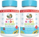 MaryRuth Orgánicas Niños Gummies Multivitamínicos TENIDO 2 Mes de Suministro TENIDO Sugar Gratis TENIDO Kids &amp; Toddlers Edades 2+ TENIDO Vitaminas Esenciales C, D3, Zinc ANTE 60 Conteo Ø 2 Pack