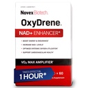 Novex Biotech Oxydrene NAD+ Enhancer - Suplemento Natural Promoción del metabolismo y el apoyo cardiovascular para hombres y mujeres - (60 cápsulas)
