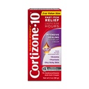 Cortizone-10 Crema de Alivio Intensivo de Sanación Máxima de Estrés, 1% de Hidrocortisona, Acción Rápida, Crema Anti-Itch para Bites Bug, Rash, Eczema, Psoriasis, Poison Ivy, Oak, Sumac &amp; More, 2 oz