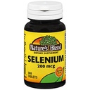 Selenio de la naturaleza 200 mcg 100 Tabletas
