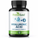 ForestLeaf Hyaluronic Acid Suplementos ← 100mg High Bioavailable Dietary Hyaluronic Acid Powder Capsules + 50mg VIT C ← Soporta la hidratación de la piel, la lubricación conjunta, Anti-Aging, Pelo &amp; Nails Ø 120 Caps