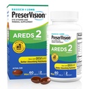 PreserVision AREDS 2 Vitaminas Oculares, #1 Eye Doctor Recomendado Marca, Lutein y Zeaxanthin Suplemento con vitamina C, vitamina E, zinc y cobre, 60 Softgels (Minigels)