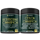 Bundle 7in1 Berberine HCl 97% Suplementos & 6in1 Premium Ceilán Suplementos