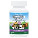 Natures Plus Animal Parade Immune Booster - Tropical Berry Flavor - 90 Animal-Shaped Chewable Tablets - Provee Immune System Support - Gluten Free, Vegan - 45 Servings