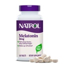 Natrol Melatonina 3 mg, Suplemento dietético para el descanso, Suplementos de sueño para adultos, 120 Melatonina Tabletas, 120 Day Supply