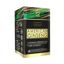 Actif American Ginseng - 100% Authentic 10 años Ginseng, Non-GMO, 500mg - Made in USA