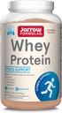 Jarrow Formulas Whey Protein, Chocolate - 908g Powder - Apoya el desarrollo del músculo - Fuente de proteínas de alta calidad - Rico en BCAAs - Aprox. 35 Servicios