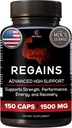 HGH Suplementos para Hombres - Regains Natural Anabólico Crecimiento del Musculo " Hormona de Crecimiento Humano para Hombres, Muscle Builder para Hombres, Muscle Recovery Post Workout Suplemento, 150 Protein Pills