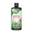 Manera de la naturaleza Óleo MCT orgánico, 30 Fl Oz, Cerebro y Combustible corporal de Cocos*, C8 Ácido caprílico y C10 Ácido Capric, Keto y Paleo certificados, orgánicos, no OGM Proyecto Verificado