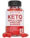 Atlantis Nutrición Keto ACV Gummies for Weight Loss - Apple Cider Vinegar Gummies Formulado para apoyar la pérdida de peso avanzada, la digestión, la desintoxicación, hecha con 1000MG ACV por servicio - 60 Con