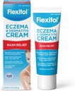 Crema de Eczema &amp; Dermatitis Flexitol - Frecuencia de esteroides libre para la piel sensible e irritada con 5% de avena