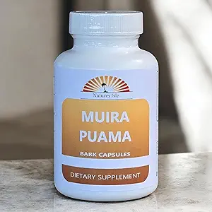 Genérico Muira Puama Bark Powder Capsules 500mg - 30