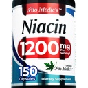 Lab - Niacina - Vitamina b3-1200 mg por Serving, 150 cápsulas de - Vitamina b3 niacina - Absorción ultra alta.