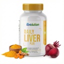 Daily Liver Plus Liver ← 60 Capsules Liver Cleanse Detox &amp; Support Supplement with Milk Thistle, Dandelion, Turmeric, Artichoke for Enhanced Liver Health &amp; Repair - Ideal para uso diario