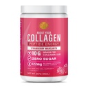 Peptide Energy Collagen Powder Hair, Nail, Skin, Type I & III,Caffeine for Energy, Vitamina C, Biotina, Ácido Hialurónico, Cero Sugar – 8.92 oz (Strawberry Margarita)