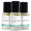 Tratamiento de hongos de toenail Solución antifungal y tratamiento de hongos de uñas para uñas - Reparaciones Fungal dañado, amarillo, grueso, uñas decoloradas - Fingernails - Pack de 3