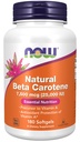 AHORA Alimentos Suplementos, Beta Natural Caroteno 25,000 UI, Nutrición Esencial, 180 Softgels