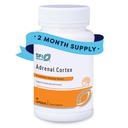 Klaire Labs SFI Health Adrenal Cortex - Complementos de Apoyo Adrenal para la Salud de Cortisol - Extracto Liofilizado Purificado y Libre de BSE de Pasture-Fed Bovine (60 cápsulas)