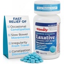 Lágrimas de hora, INC. Timely - Max Laxatives - 90 Maximum Strength Tablets - 25mg Sennosides Laxative - Occasional Constipation Relief, Best Laxatives for Constipation Fast Acting
